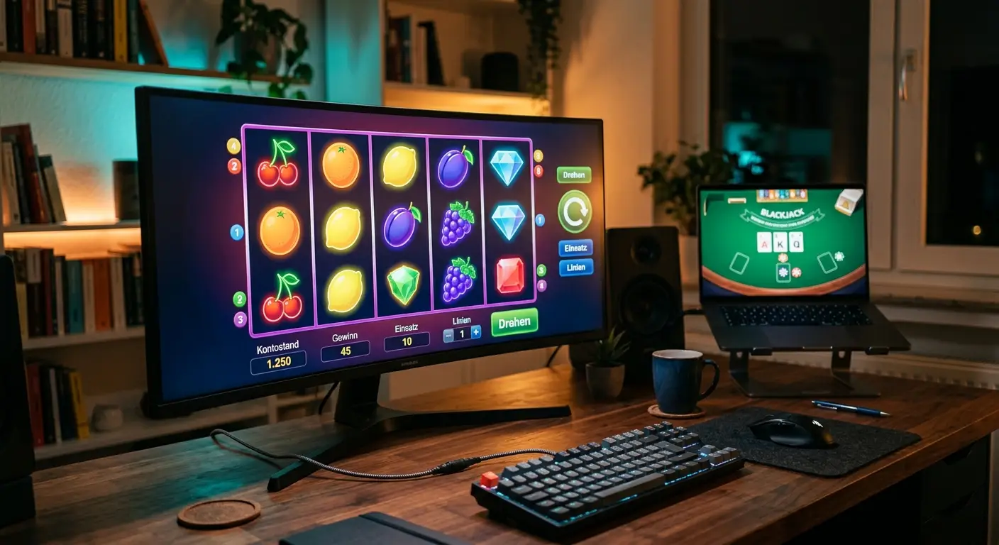 Slots und Live Casino Spielangebot in Online Casinos ohne OASIS